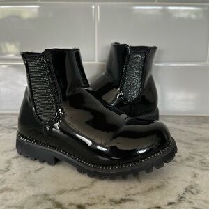 ❤️ Patent Leather Mix No 6 Toddler Chelsea Booties 7